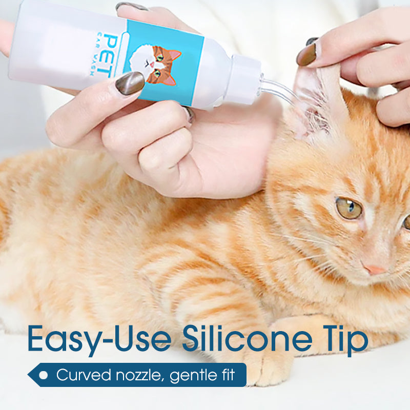 Pet ear cleaner for cleaner ear environment