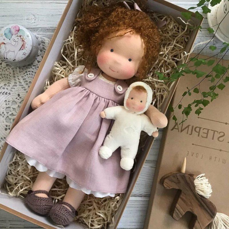 Artists’ Handmade Waldorf doll