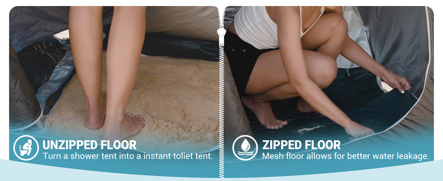 KingCamp Outdoor Shower Tents for Camping Portable Instant Pop Up Privacy Tent