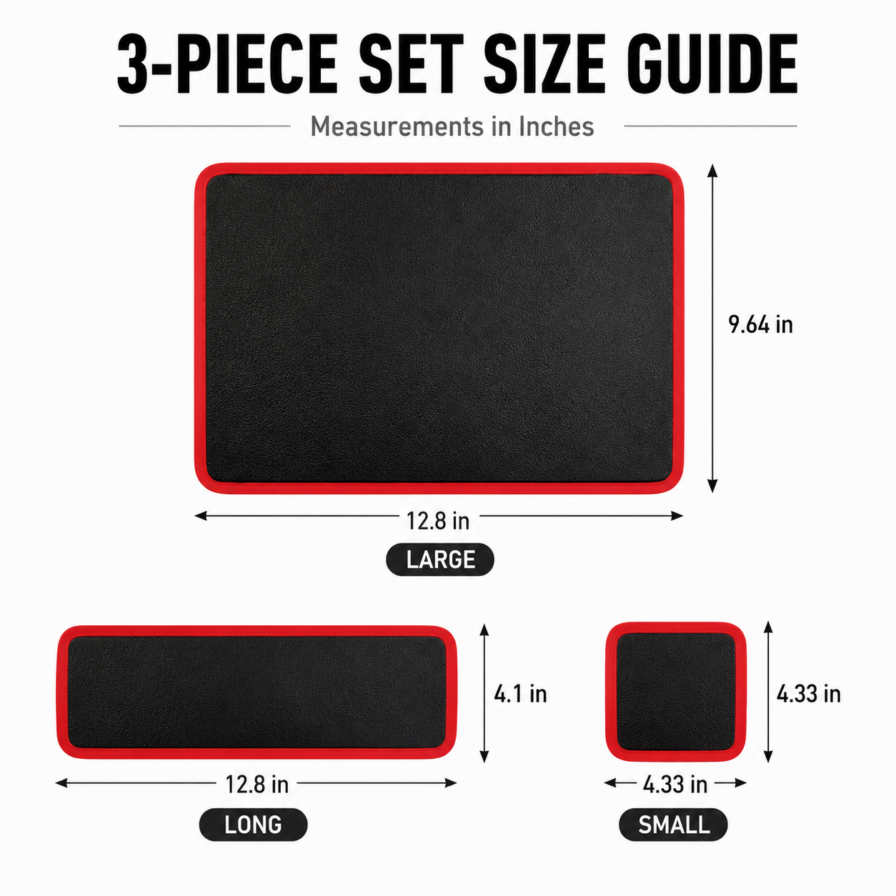 3-Piece Mat