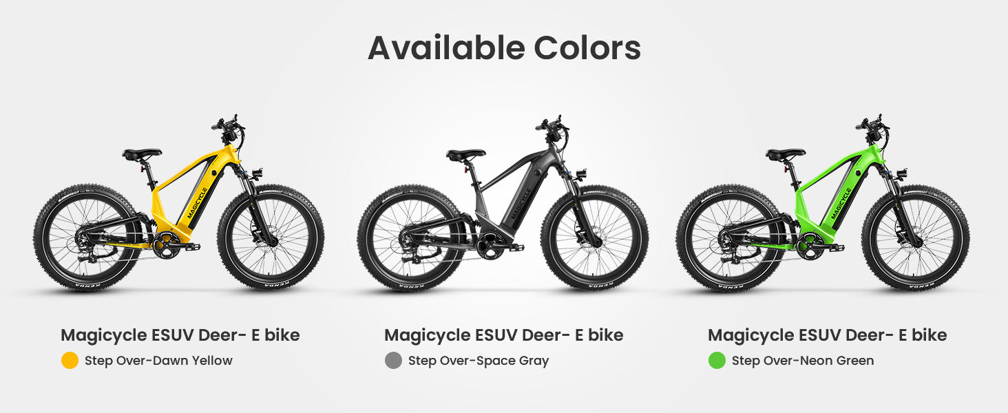 Magicycle Deer Full Suspension Ebike SUV - Touring Version