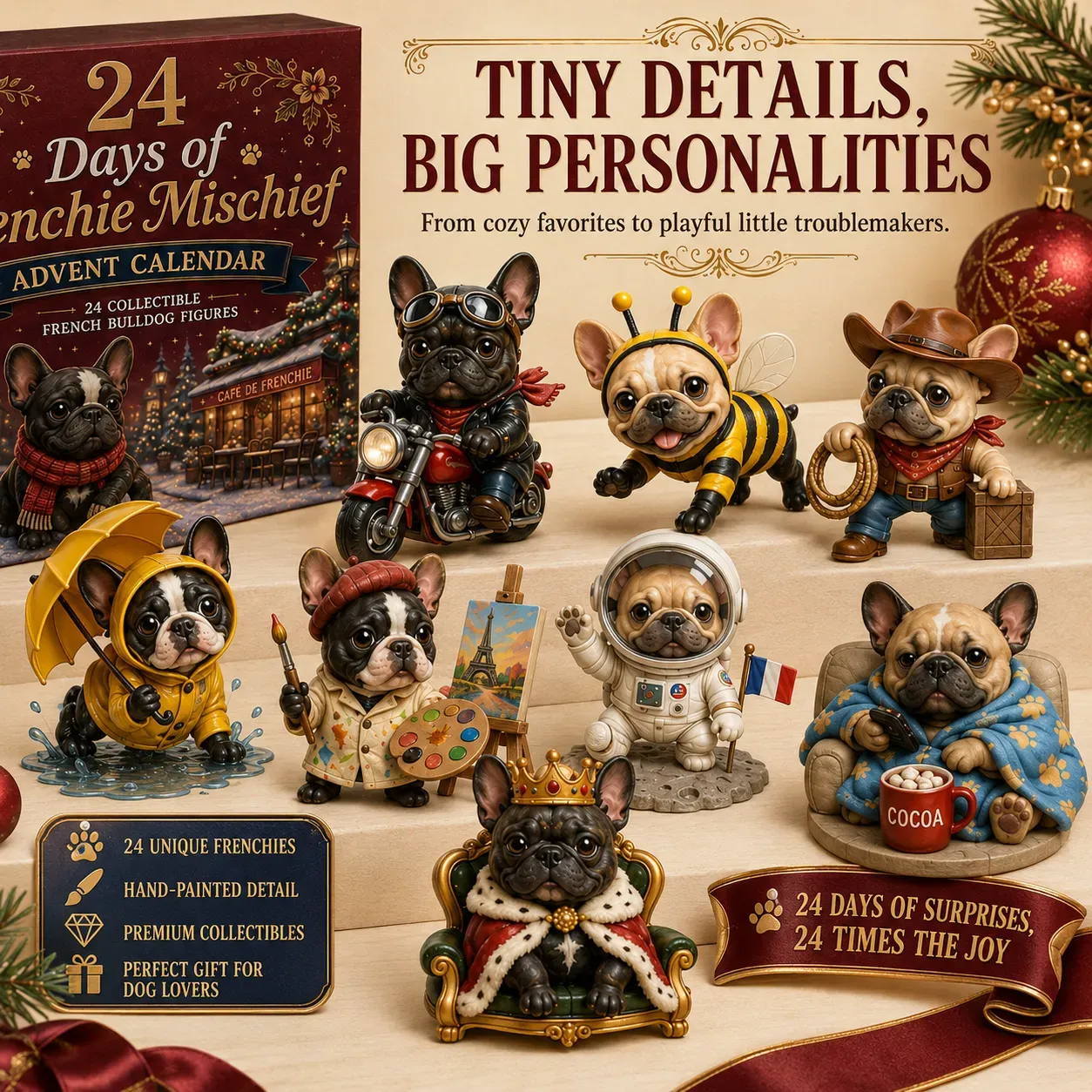 Frenchie Lover Christmas Gift