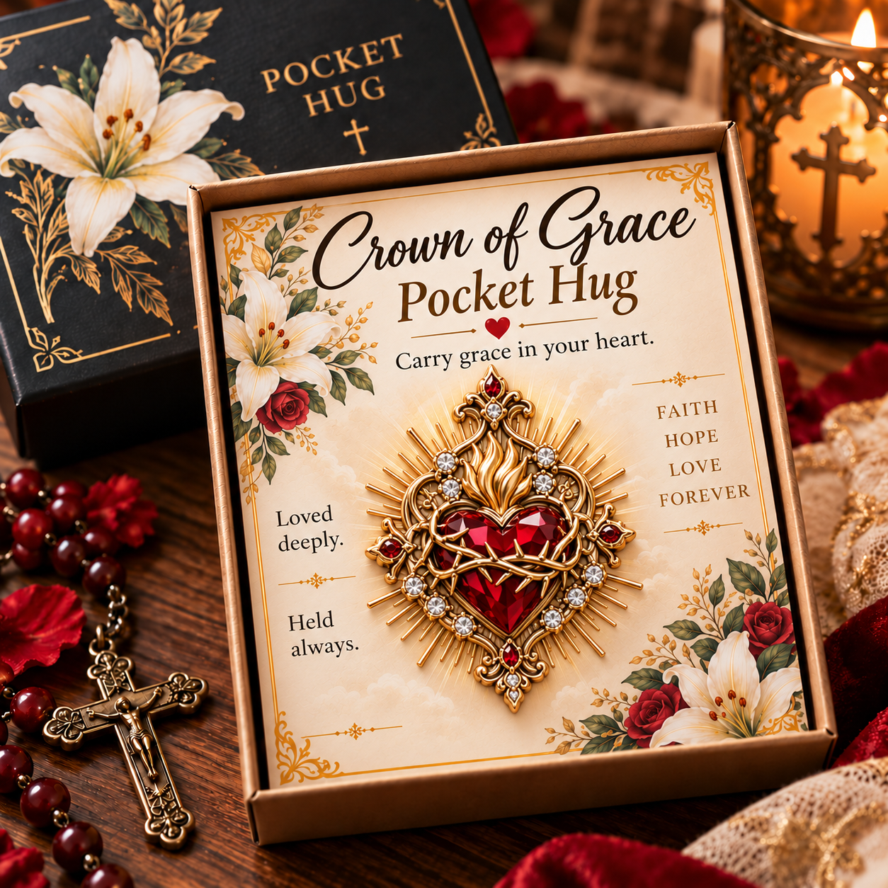 Crown of Grace Pocket Hug