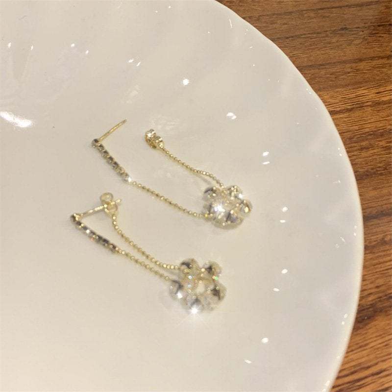  Flowers Dangle Earrings