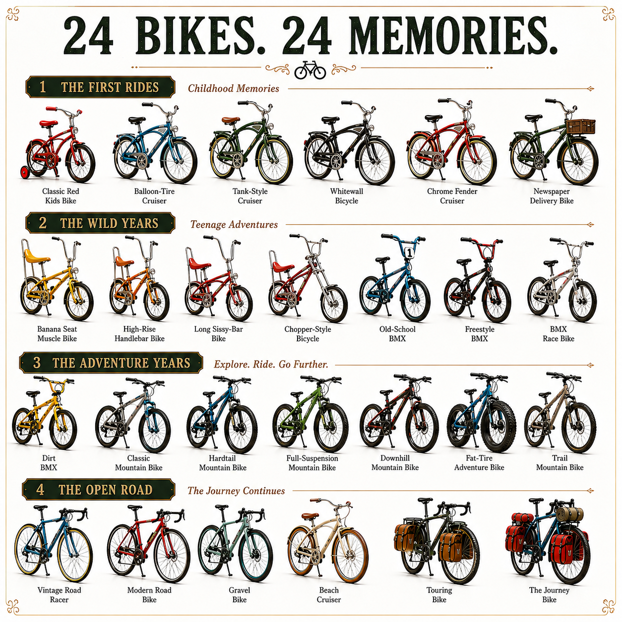 24 Bikes 24 Memories