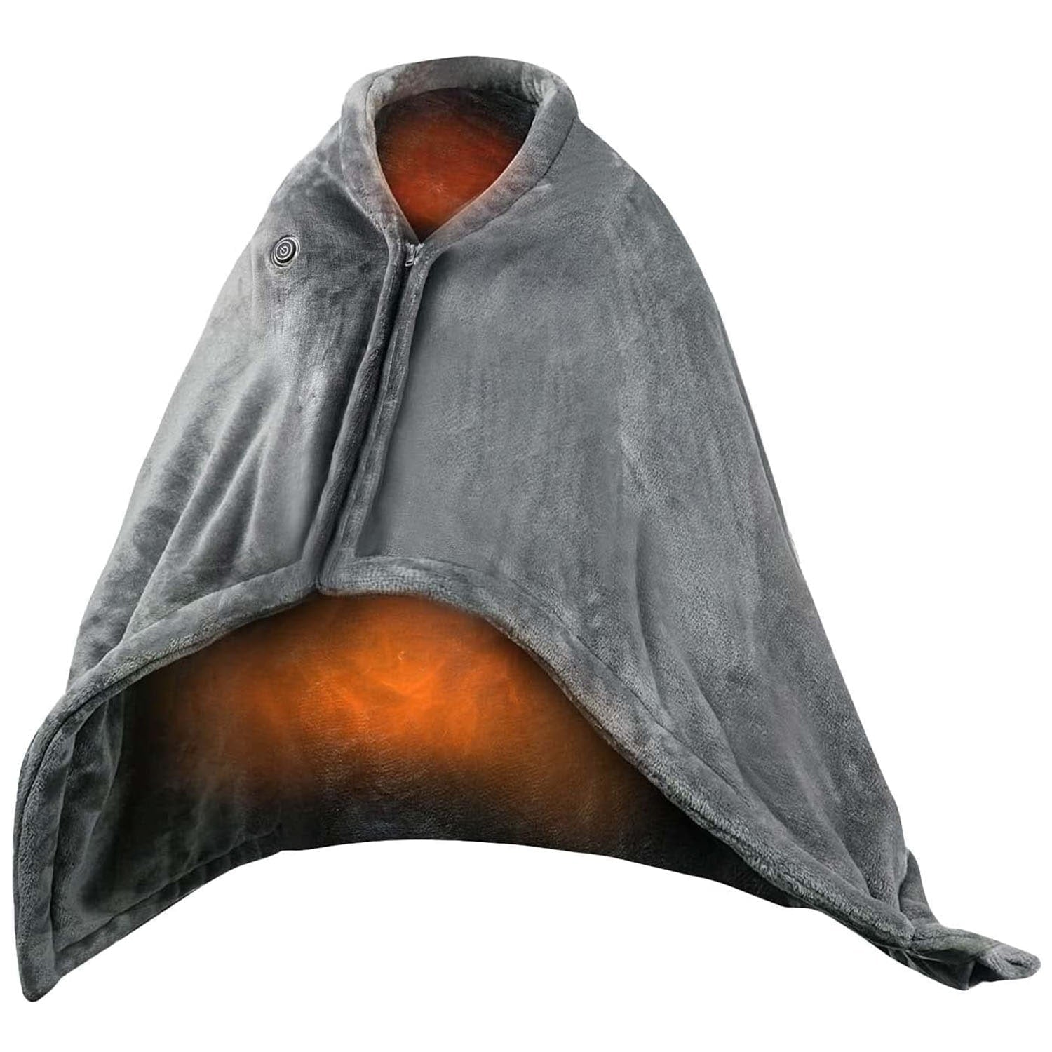 USB Wearable Zipper Heated Blanket - Product use