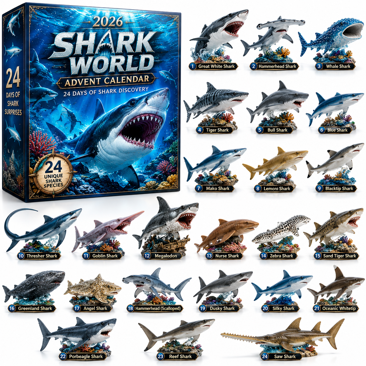 2026 Shark World Advent Calendar