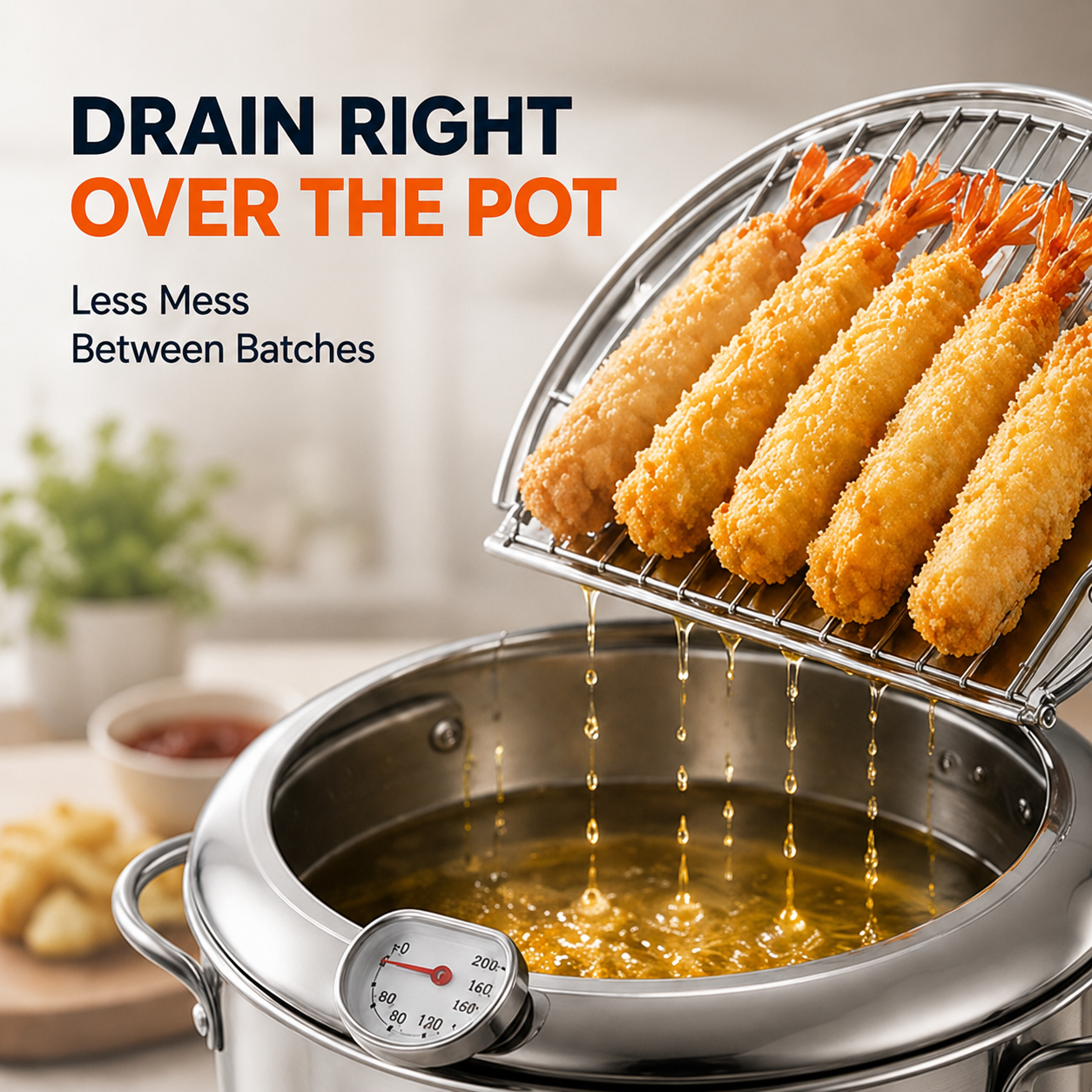 Deep fryer accessories