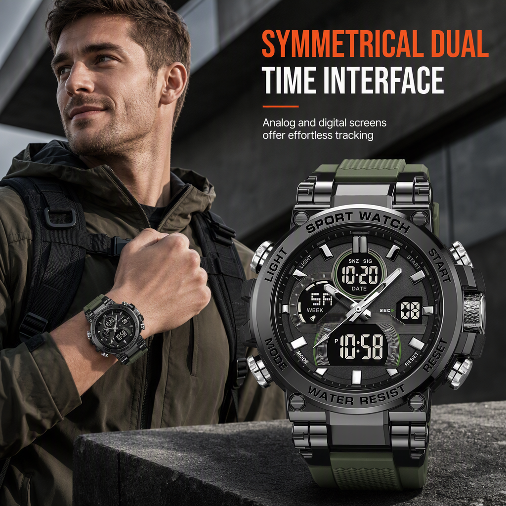 Symmetrical dual time interface preview