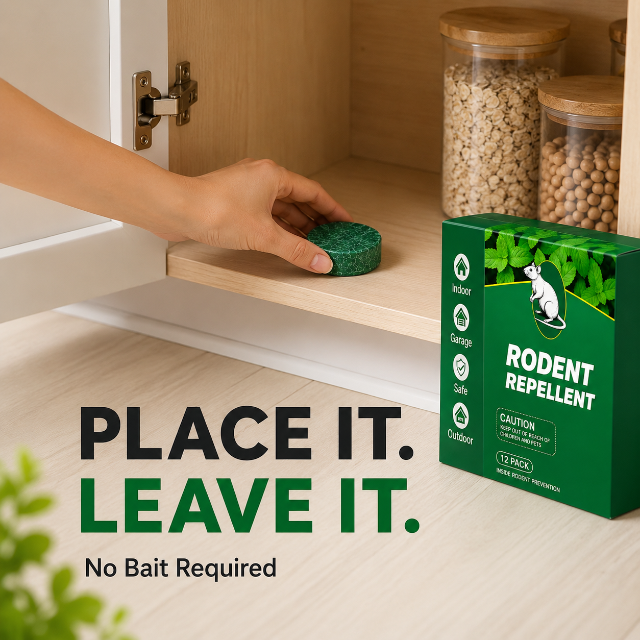 Target pests including mice rats spiders squirrels and roaches