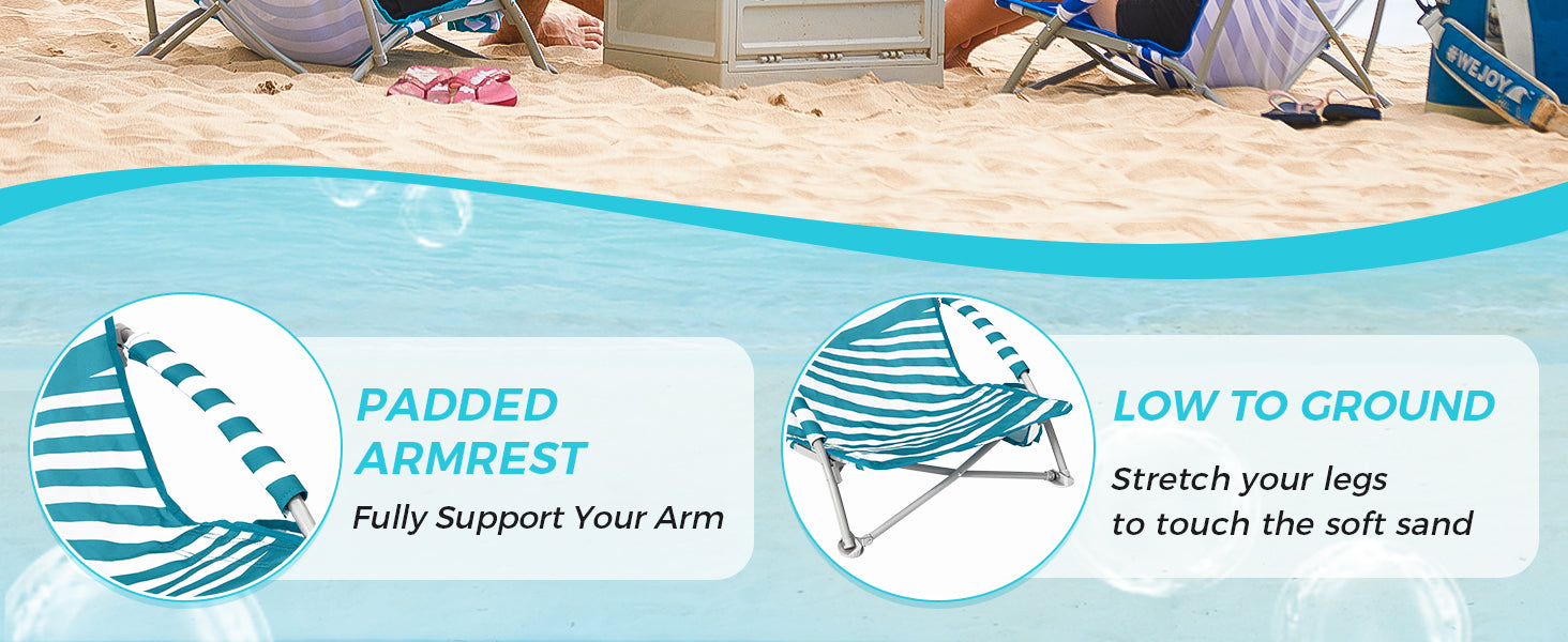 WEJOY Quick-up Beach Chair