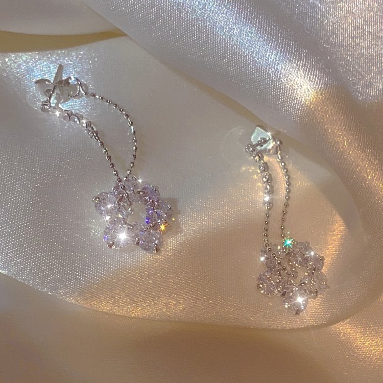  Flowers Dangle Earrings