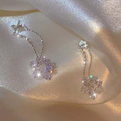  Flowers Dangle Earrings