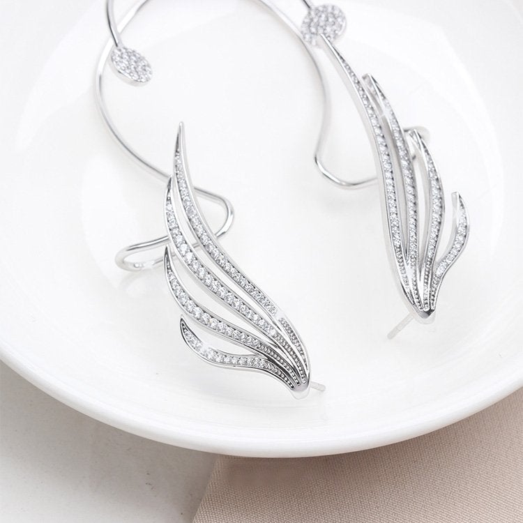 Angel Wing Clips-on Earrings