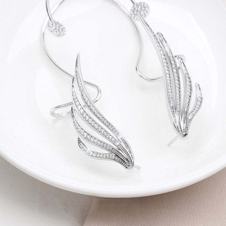 Angel Wing Clips-on Earrings