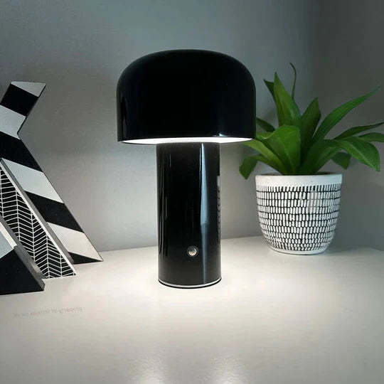 Chic Modern Cordless Mushroom Lamp