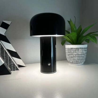 Chic Modern Cordless Mushroom Lamp