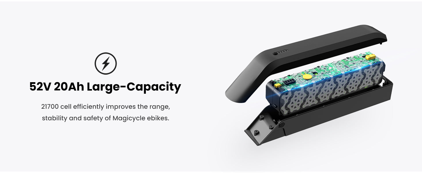 Magicycle Cruiser Pro 26" Fat Tire Electric Bike 750W Electric Bike