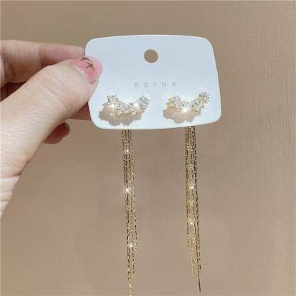 Stars Tassel Earrings