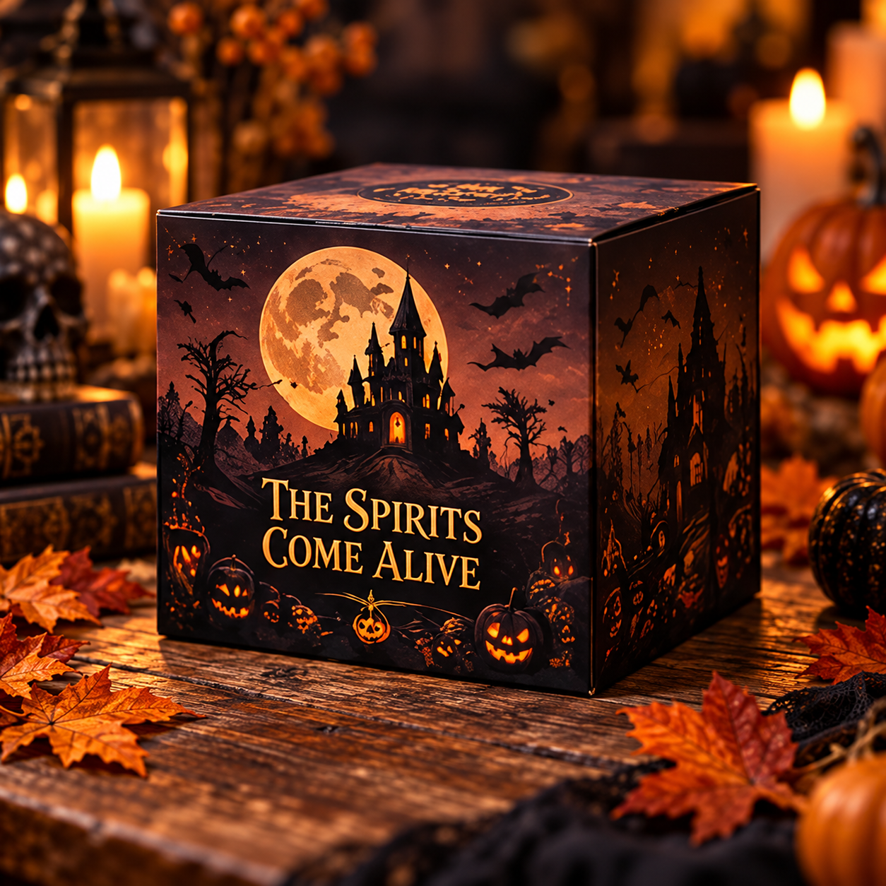 Halloween mug product packaging