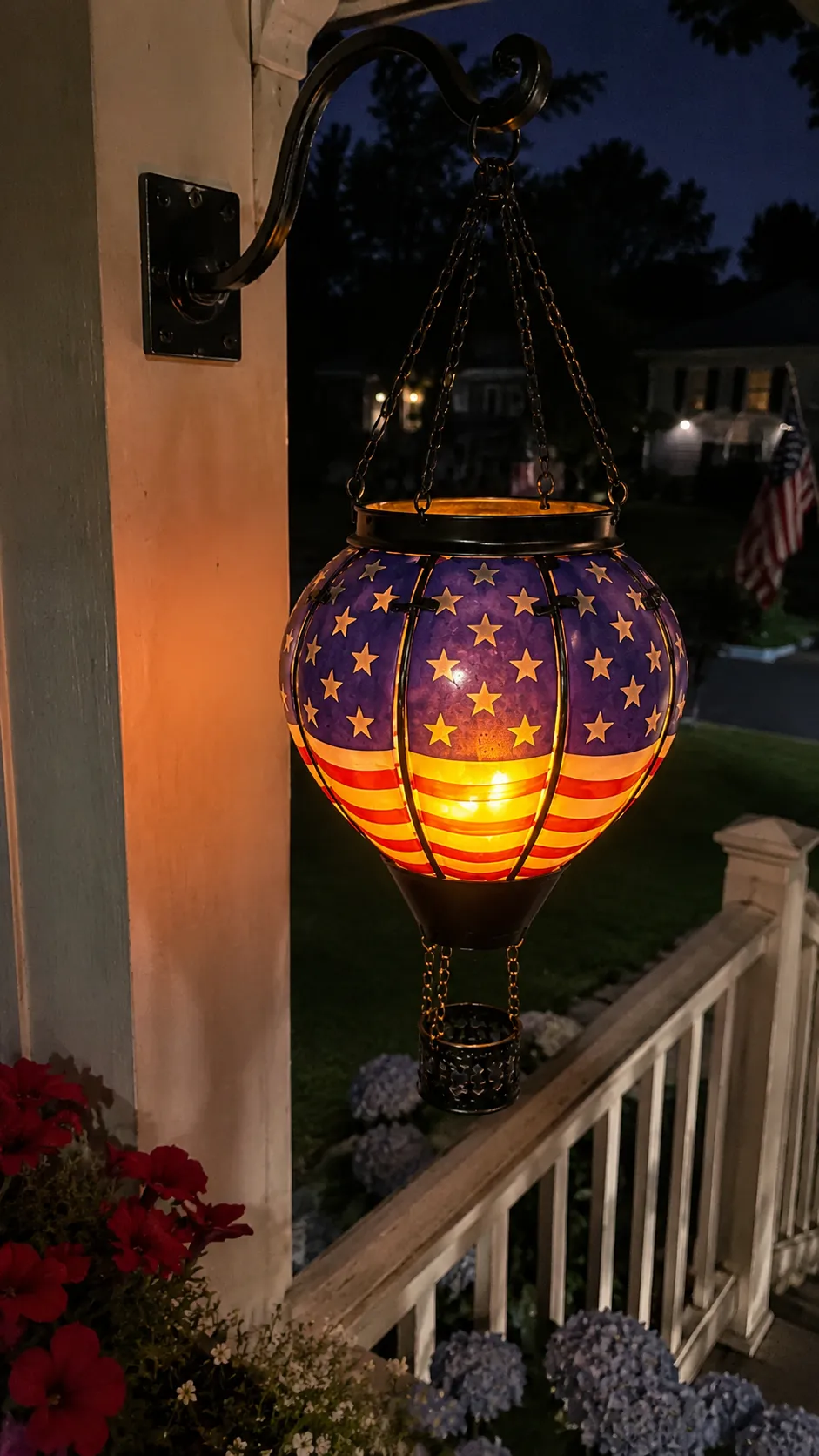 Customer review patriotic lantern