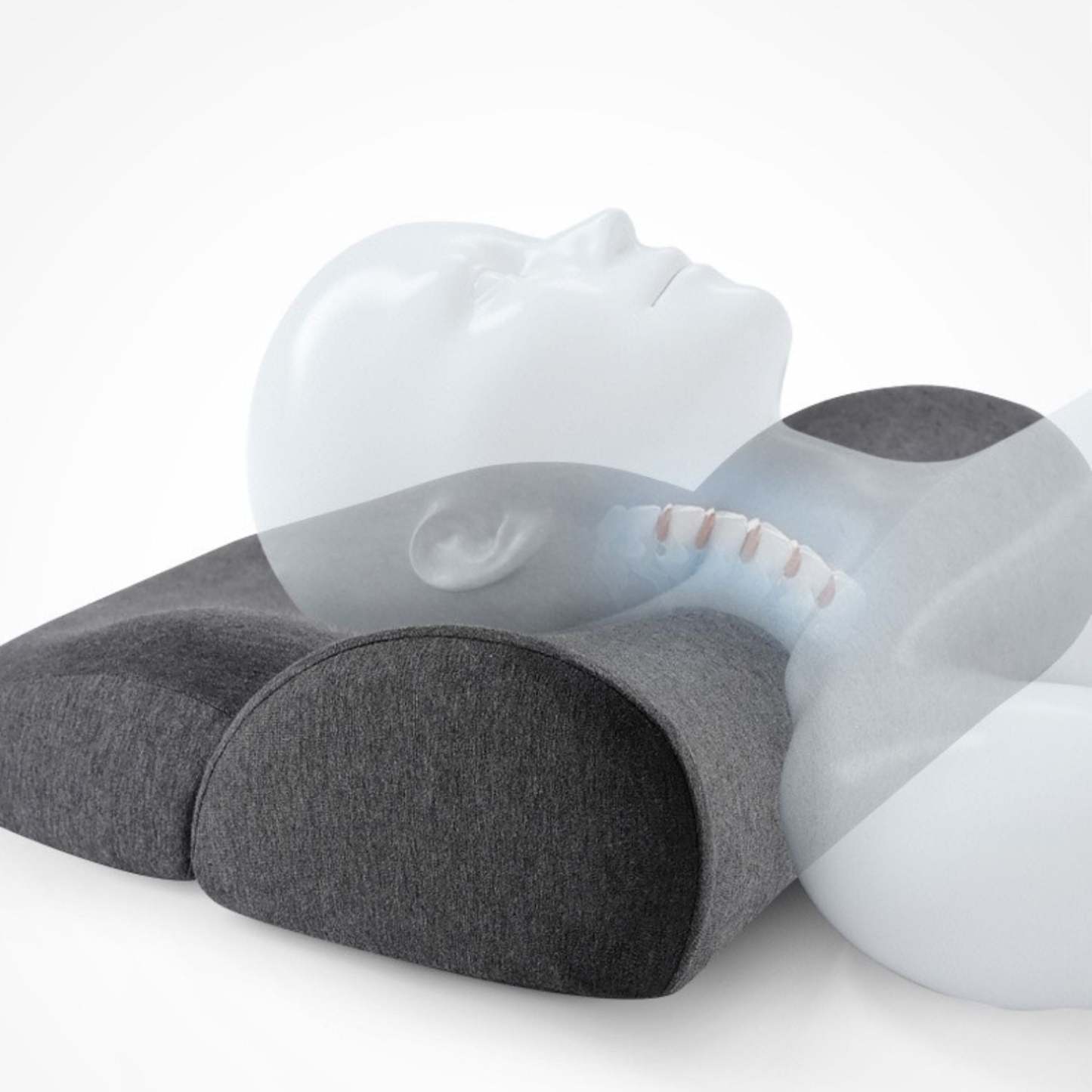 SootheSerenity Ergonomic Cervical Pillow