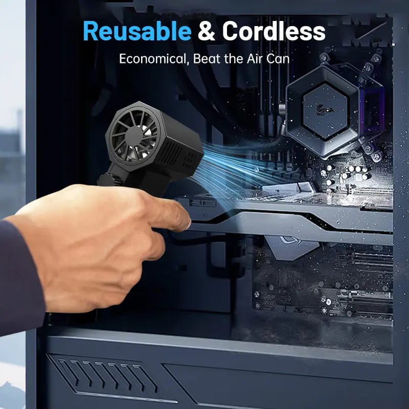 Rechargeable cordless air blower