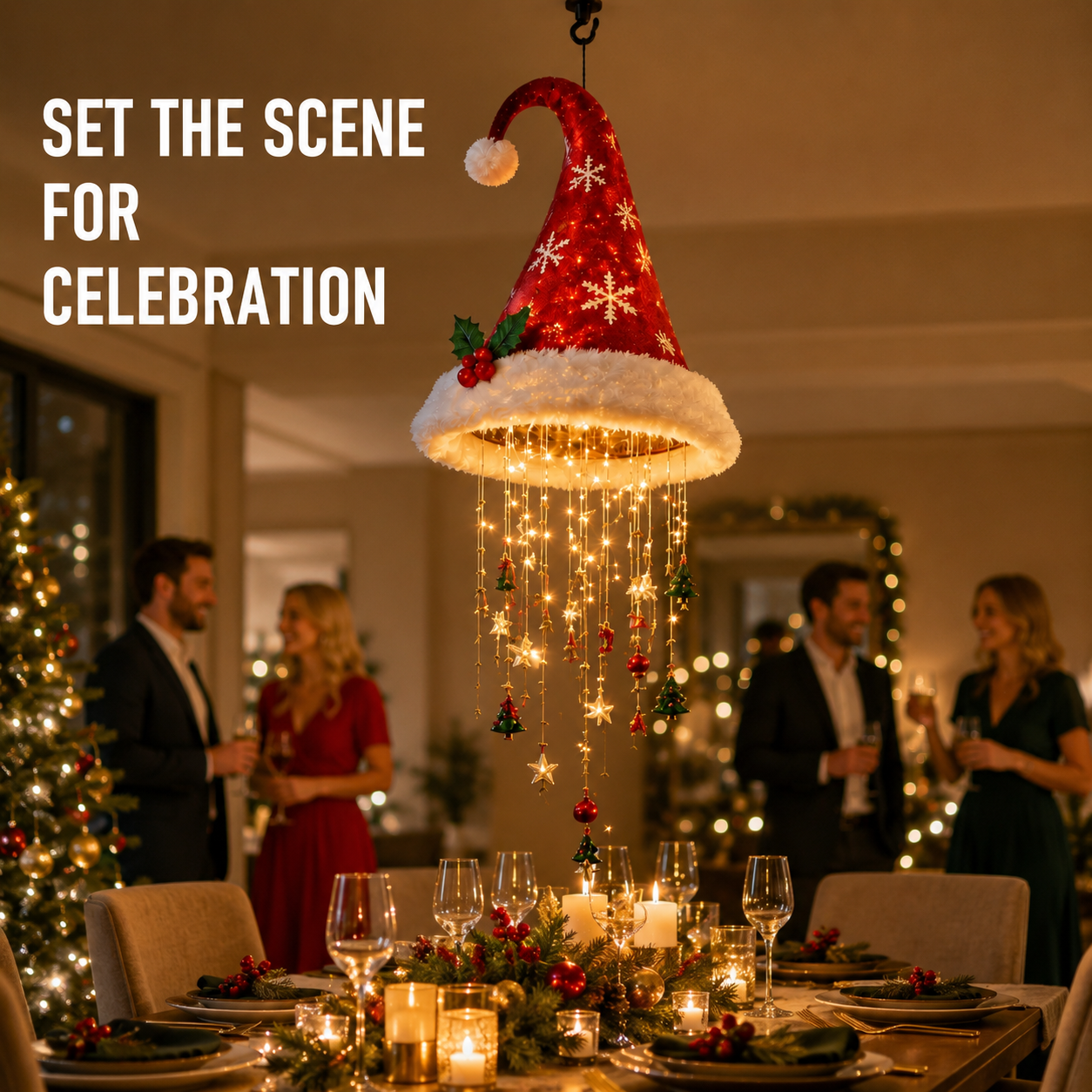 Holiday Lighted Garland festive Christmas room decor comparison