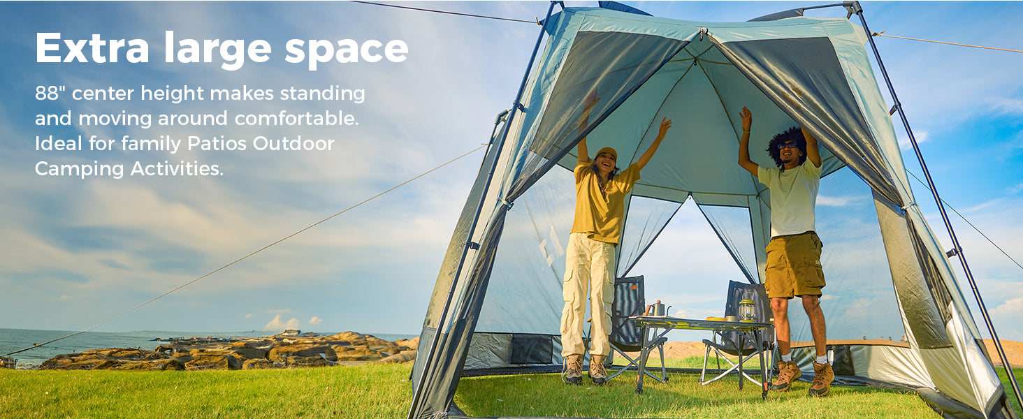 KingCamp CAIRO 6-Sided Screen Gauze Tent