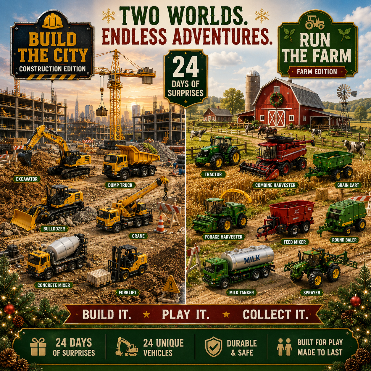 Construction and Farm Vehicle Collection