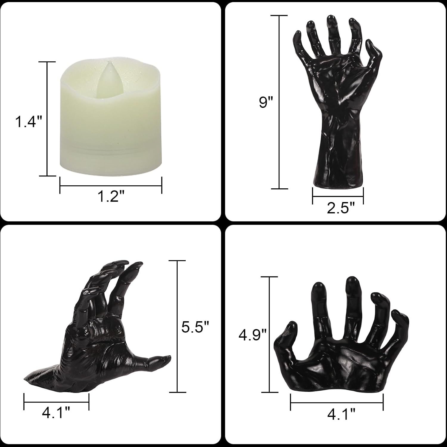 Package Included Ghost Hand Candle Holder
