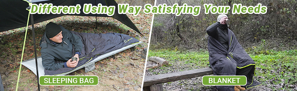 ATEPA VOLCANIC ROCK 240 3 in 1 Sleeping Bag