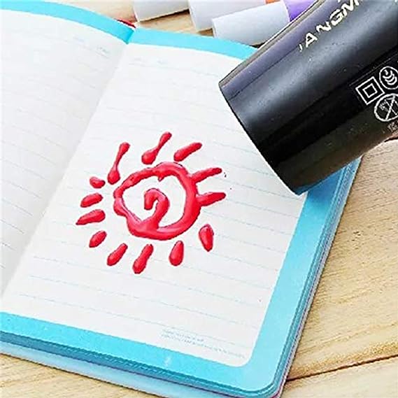 Colorful Puffy Craft Pen Ideas