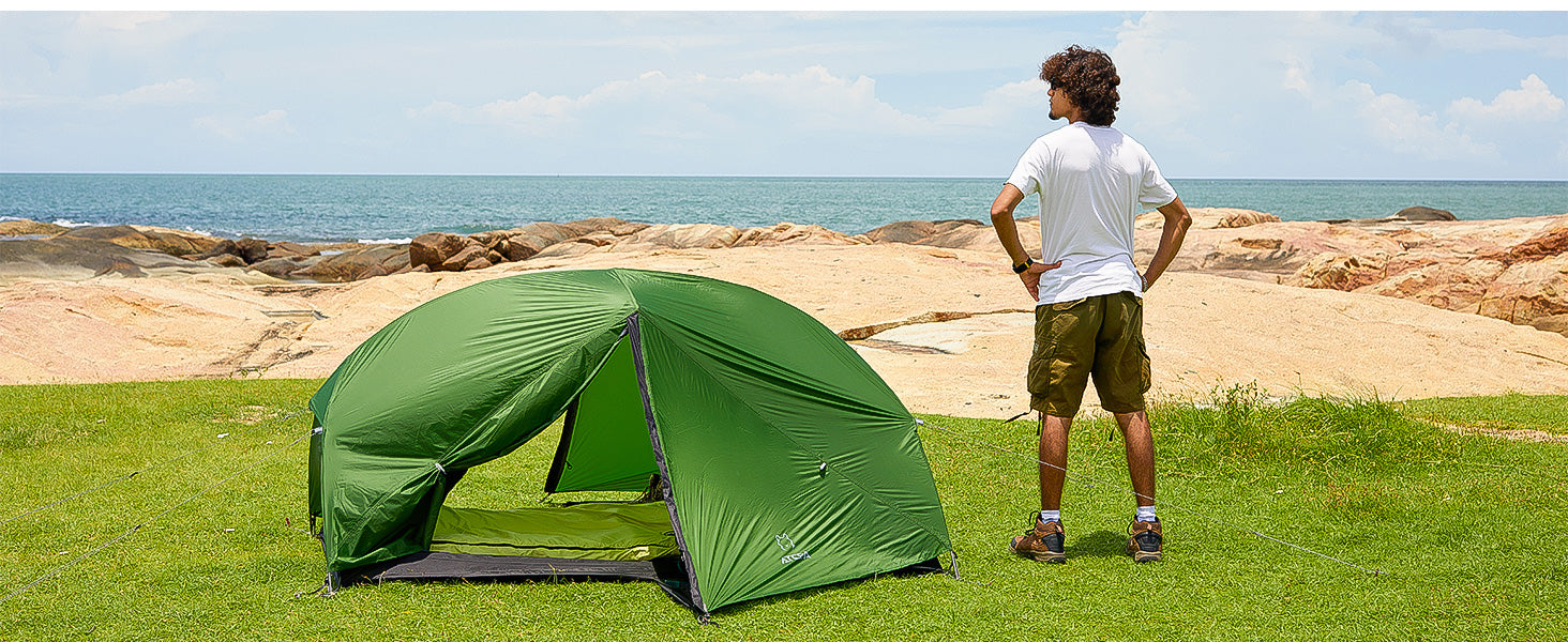 ATEPA 1-Person Ultralight Backpacking Tent