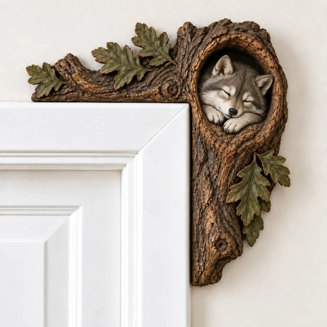 Woodland doorway decor animal styles