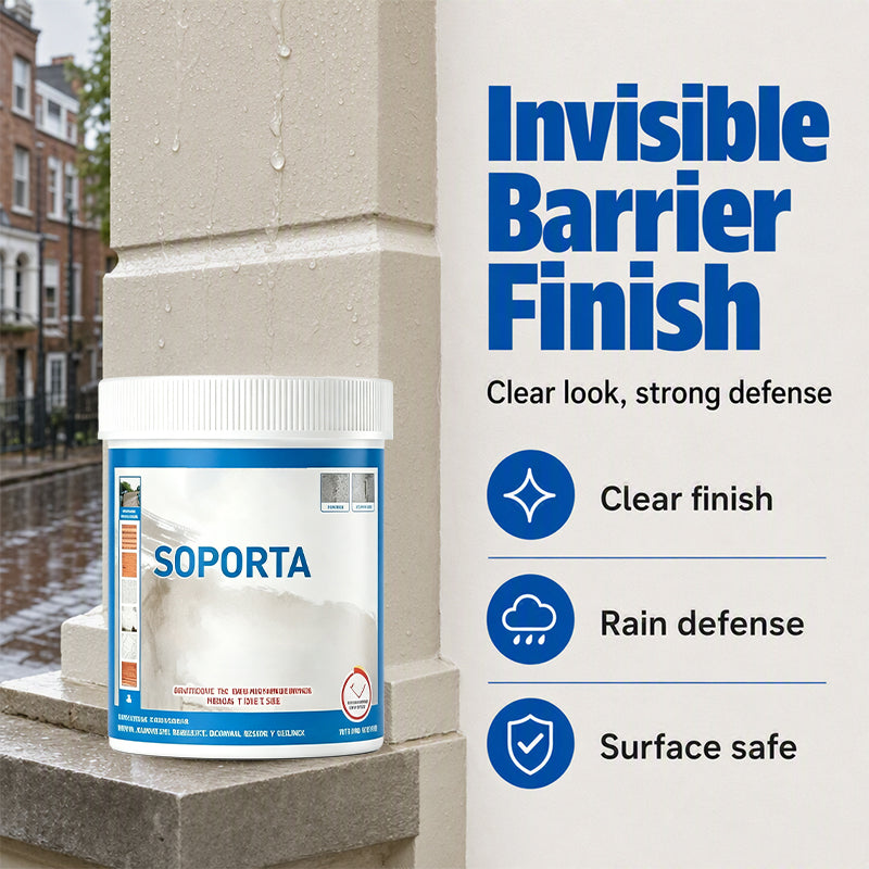 Transparent moisture-resistant sealant finish