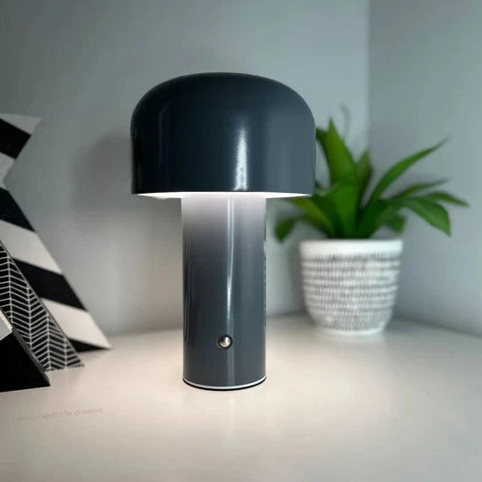 Chic Modern Cordless Mushroom Lamp
