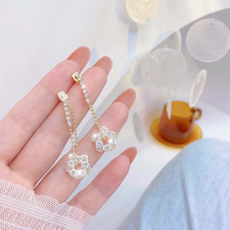  Flowers Dangle Earrings