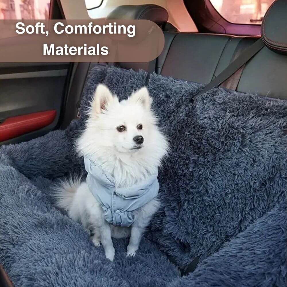 LuxPaw™ Calming Protecting Car Bed For Dogs And Cats