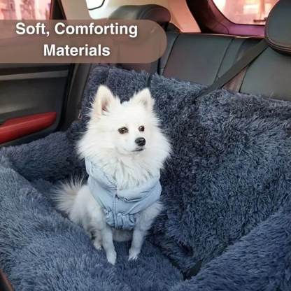 LuxPaw™ Calming Protecting Car Bed For Dogs And Cats