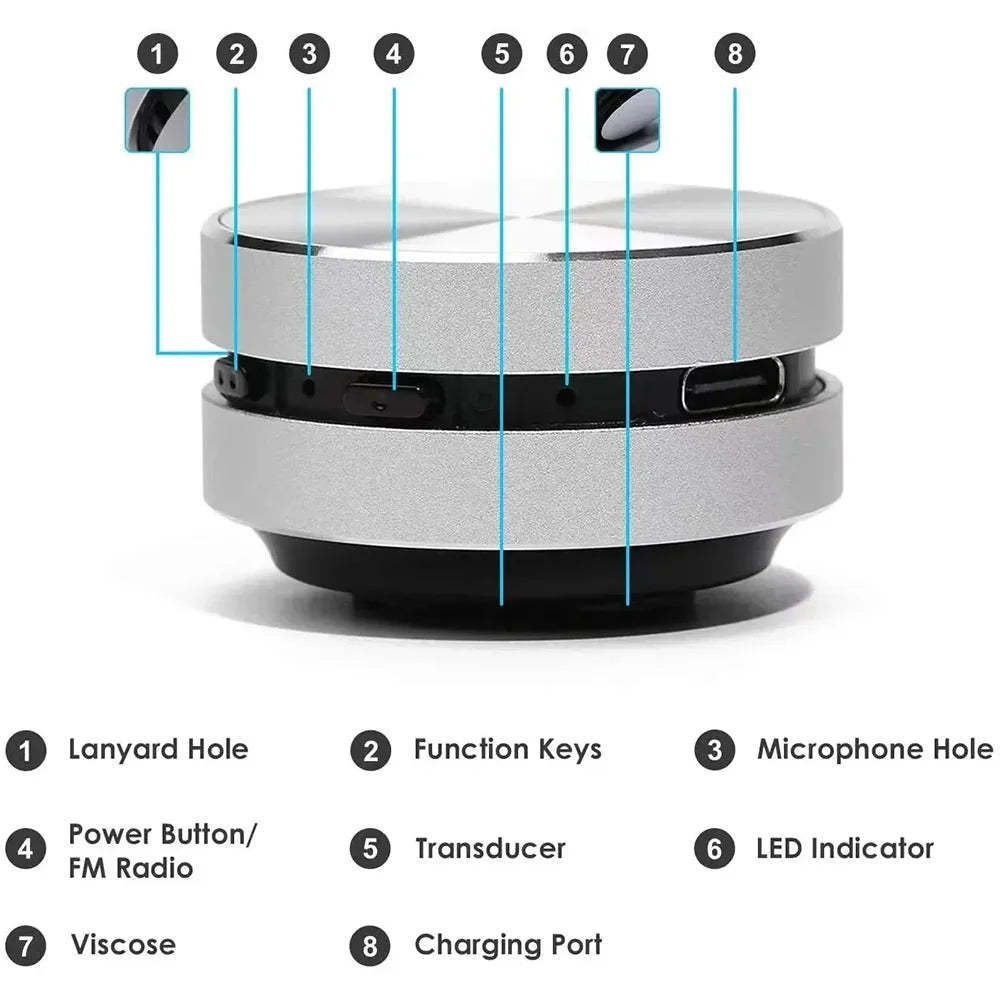 Bone Conduction Bluetooth Speaker