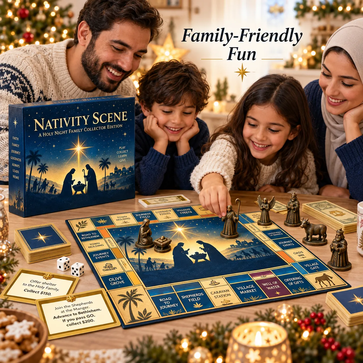 🌟 Nativity-Themed Family Board Game – Christmas Story Edition additional view