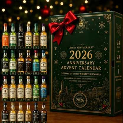 2026 Champagne Advent Calendar – 24-Day Christmas Countdown Gift - 2D Flat Acrylic