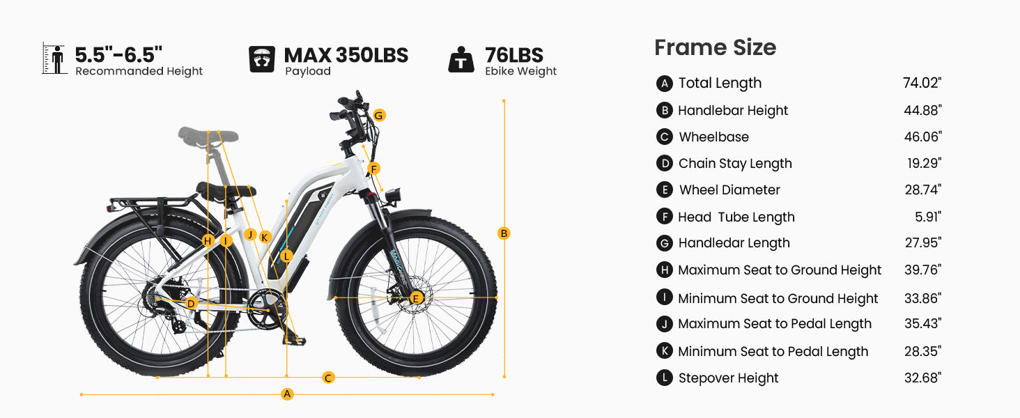 Magicycle Cruiser Pro 26" Fat Tire Electric Bike 750W Electric Bike