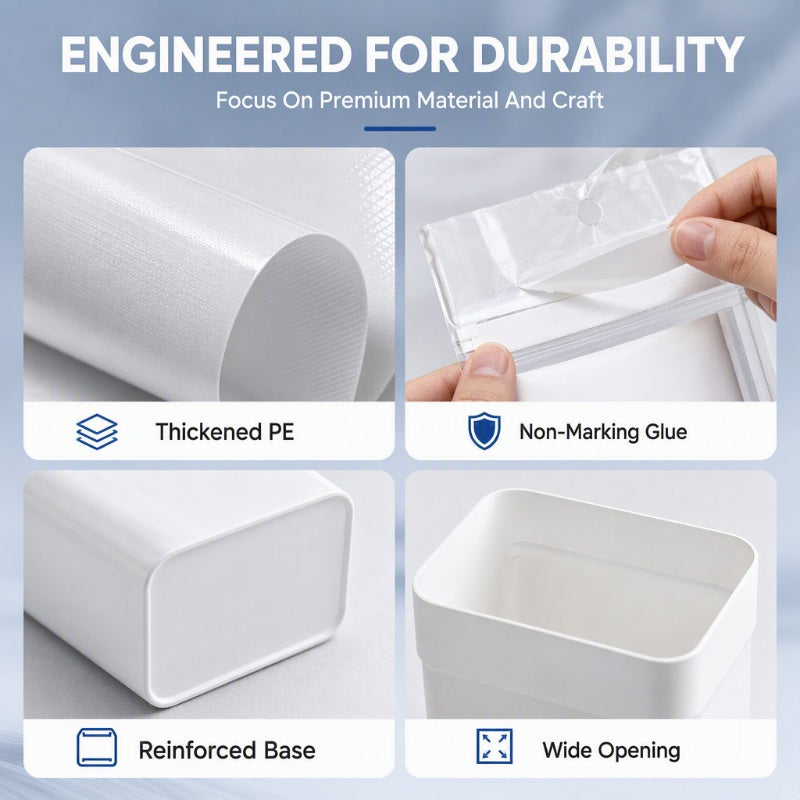 Car trash bag material and adhesive comparison