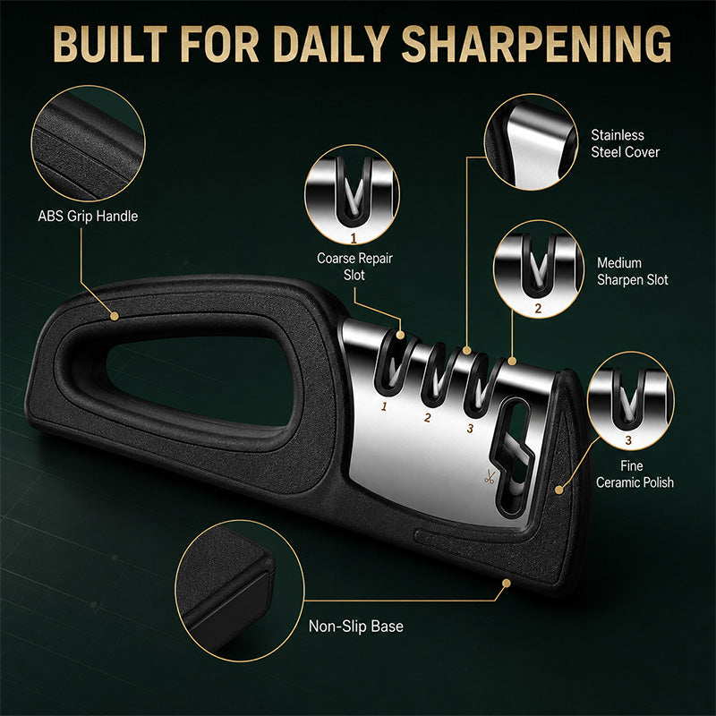 Kitchen knife sharpener colors dimensions and product details