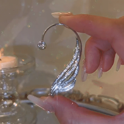 Angel Wing Clips-on Earrings