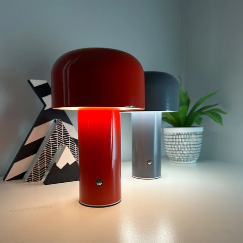 Chic Modern Cordless Mushroom Lamp