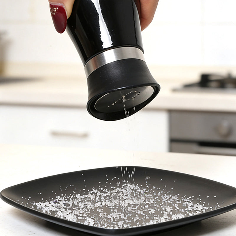 Penguin seasoning shaker precision dispensing holes