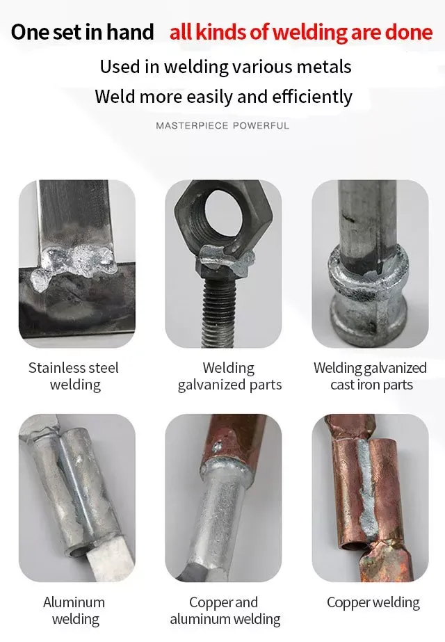 Correct aluminum welding technique